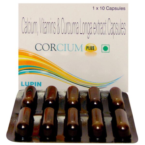 CORCIUM PLUS CAP Medicines CV Pharmacy