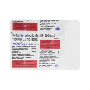 VOBOSE M 0.2 TAB Medicines CV Pharmacy