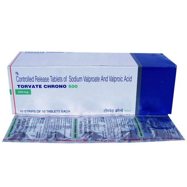 TORVATE CHRONO 500 ANTIEPILEPTICS CV Pharmacy 2