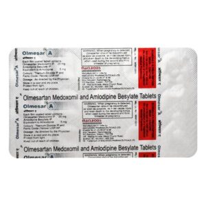 OLMESAR-A TAB ANGIOTENSIN-II ANTAGONIST CV Pharmacy