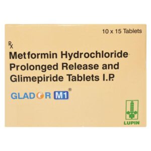 GLADOR M1 TAB ENDOCRINE CV Pharmacy