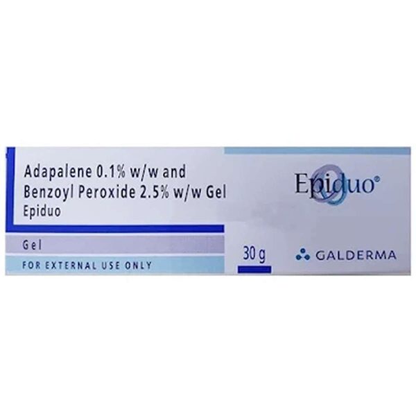 EPIDUO 0.1%/2.5% GEL ANTI ACNE CV Pharmacy