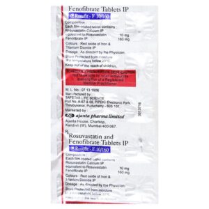 ROSUFIT-F 10/160 TAB ANTIHYPERLIPIDEMICS CV Pharmacy