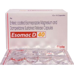 ESOMAC D 40MG TAB Medicines CV Pharmacy