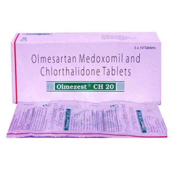 OLMEZEST-CH 20 TAB ANGIOTENSIN-II ANTAGONIST CV Pharmacy