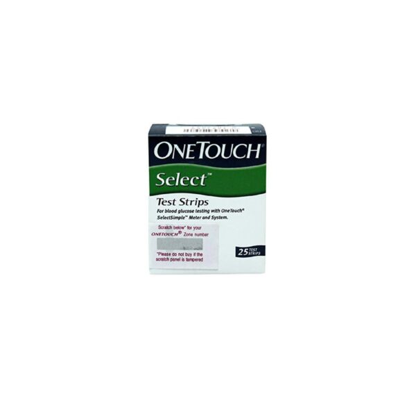 ONE TOUCH SELECT STRIP 25`S DIAGNOSTIC AND OTHER DEVICES CV Pharmacy 2