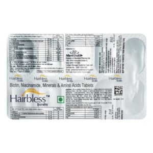 HAIRBLESS CAPS Medicines CV Pharmacy