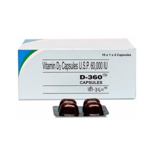 D-360 CAPSULES 4`S Medicines CV Pharmacy