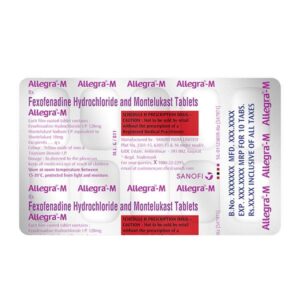 ALLEGRA-M TAB COUGH AND COLD CV Pharmacy