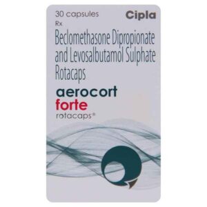 AEROCORT FORTE ROTACAPS 30`S ANTIASTHAMATICS CV Pharmacy