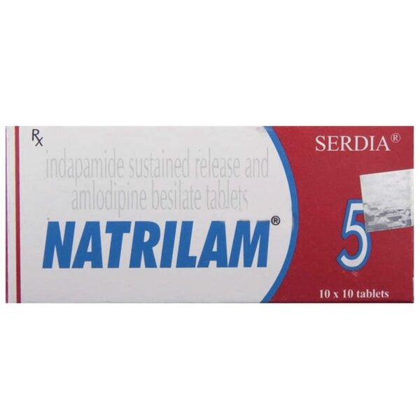 NATRILAM-5MG TAB Medicines CV Pharmacy