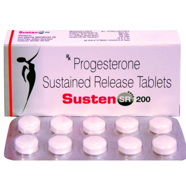 SUSTEN SR 200MG TAB HORMONES CV Pharmacy