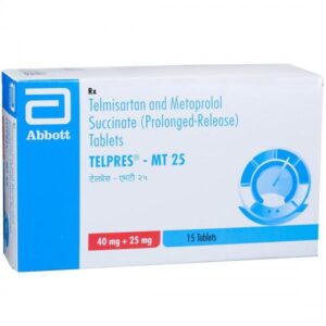 TELPRES-MT 25 BETA BLOCKER CV Pharmacy