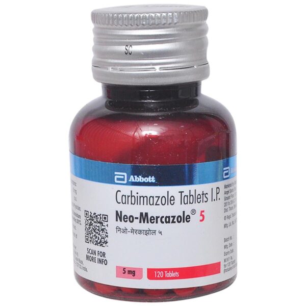 NEO-MERCAZOLE 5MG TAB ANTI THYROXINE CV Pharmacy 2