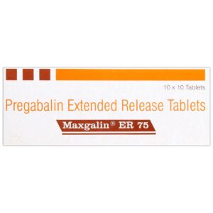 MAXGALIN ER 75MG TAB CNS ACTING CV Pharmacy