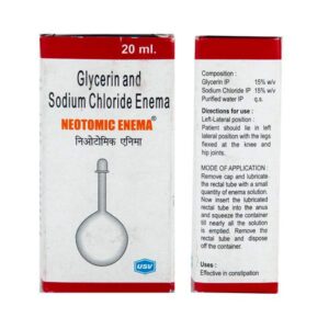 NEOTOMIC ENEMA 20ML Medicines CV Pharmacy