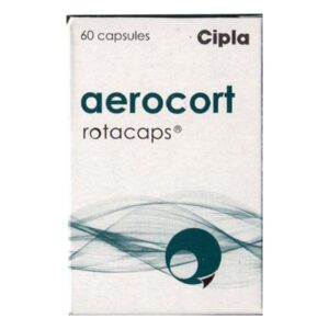 AEROCORT ROTACAPS 60`S ANTIASTHAMATICS CV Pharmacy
