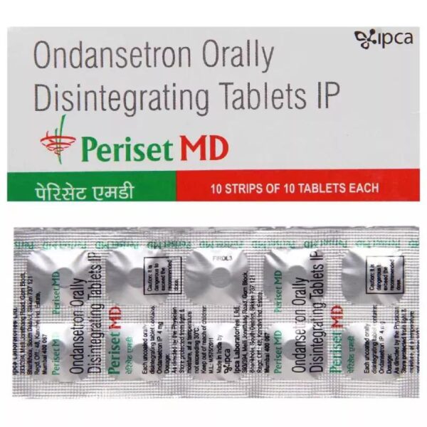 PERISET MD 4 TAB ANTIEMETICS CV Pharmacy