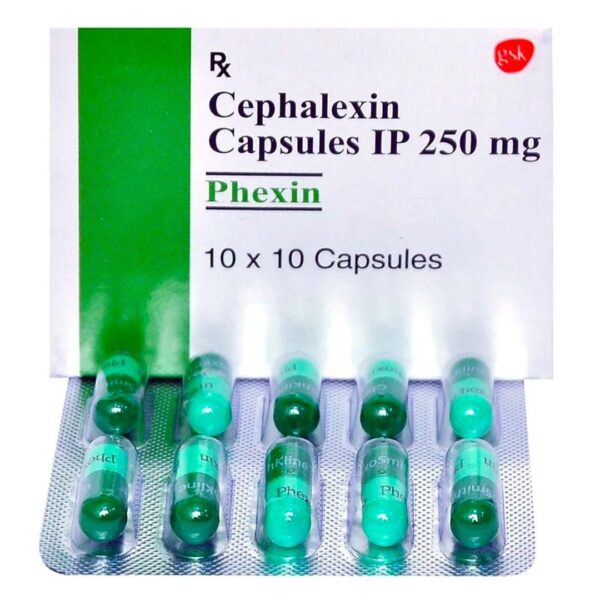 PHEXIN 250MG CAP ANTI-INFECTIVES CV Pharmacy