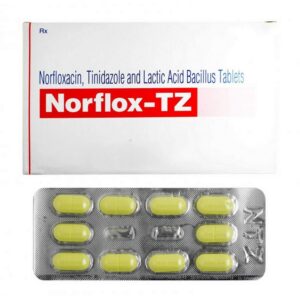 NORFLOX-TZ TAB ANTIDIARRHOEALS CV Pharmacy