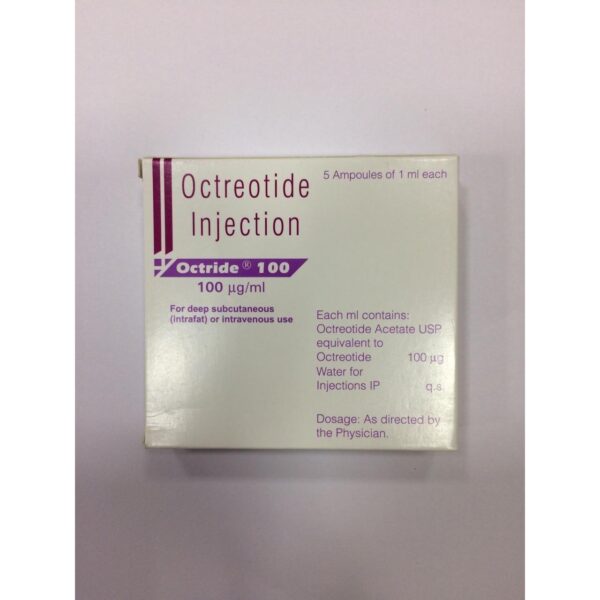 OCTRIDE 100MCG INJ Medicines CV Pharmacy