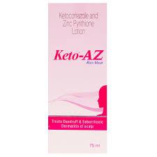 KETO-AZ SOLUTON 75ML Medicines CV Pharmacy