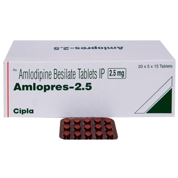 AMLOPRES 2.5MG TAB CALCIUM CHANNEL BLOCKERS CV Pharmacy 2