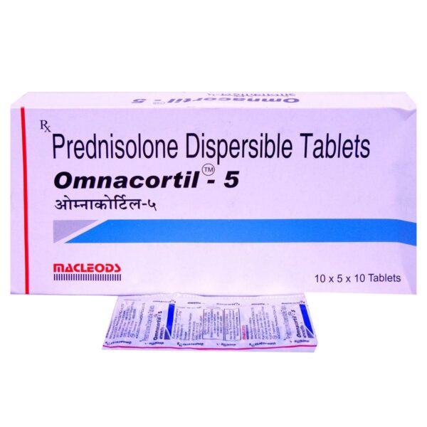 OMNACORTIL 5MG TAB GLUCOCORTICOIDS CV Pharmacy 2