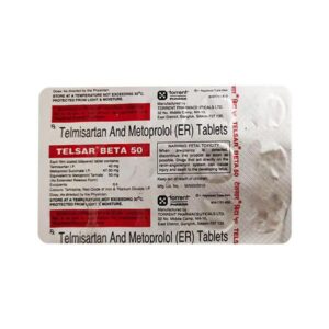 TELSAR BETA 50MG TAB ANGIOTENSIN-II ANTAGONIST CV Pharmacy