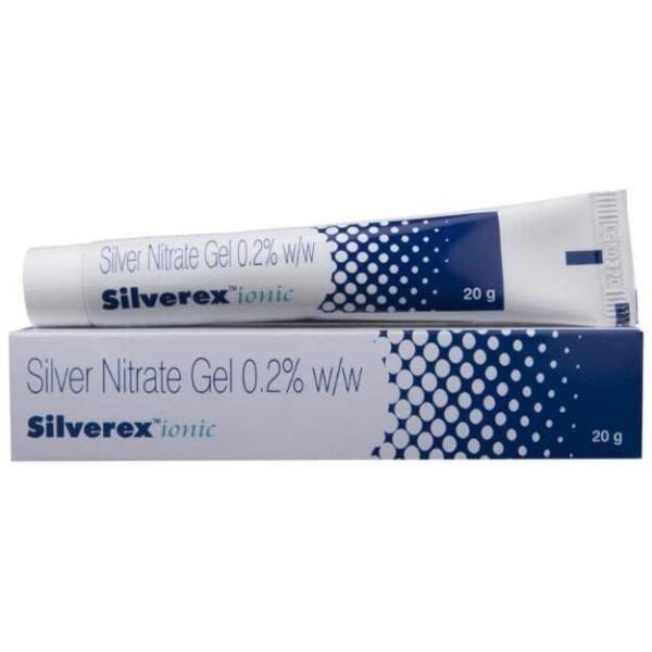 SILVEREX IONIC 20G GEL Medicines CV Pharmacy