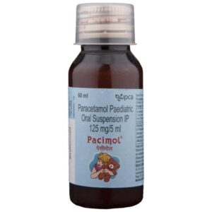 PACIMOL SUSP 60ML ANALGESICS AND ANTIPYRETICS CV Pharmacy