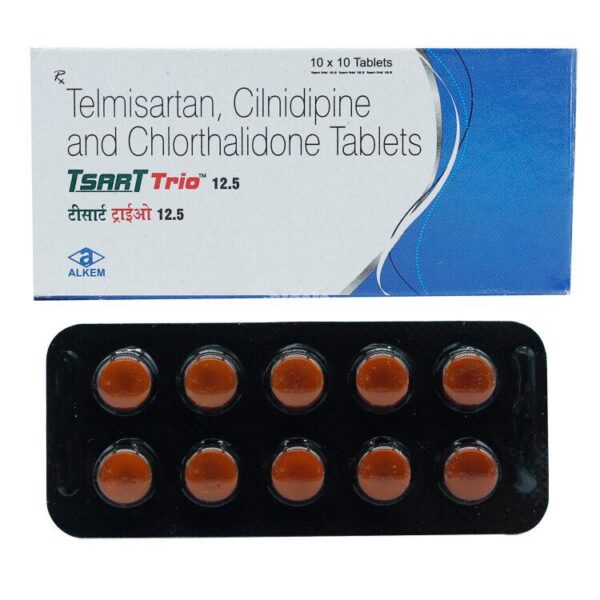 TSART TRIO 12.5 MG TAB Medicines CV Pharmacy