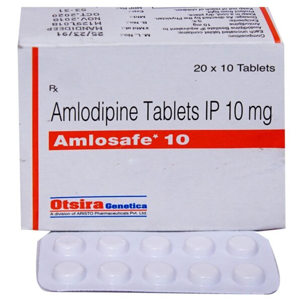AMLOSAFE 10MG TAB CALCIUM CHANNEL BLOCKERS CV Pharmacy 2