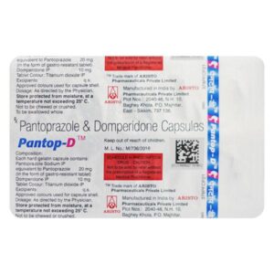 PANTOP D 20MG CAP ANTACIDS CV Pharmacy