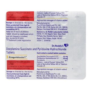 PREGNIDOXIN-NU TAB PREGNANCY CV Pharmacy