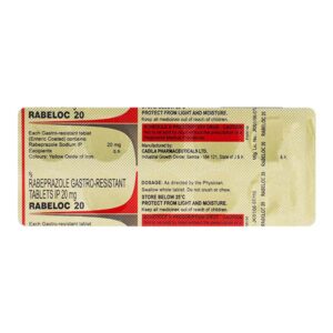 RABELOC 20MG TAB ANTACIDS CV Pharmacy