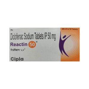 REACTIN 50MG TAB MUSCULO SKELETAL CV Pharmacy