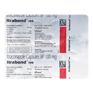 ITRABOND 100MG CAPS ANTI-INFECTIVES CV Pharmacy