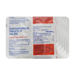 ROXID 300MG TAB ANTI-INFECTIVES CV Pharmacy