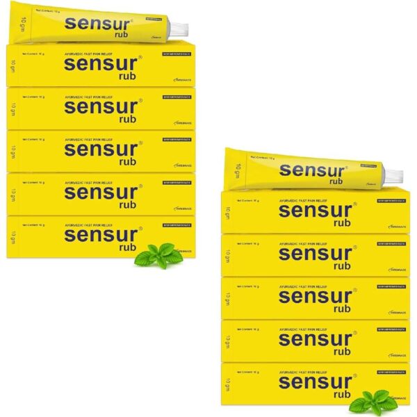 SENSUR RUB OINT 10G Medicines CV Pharmacy