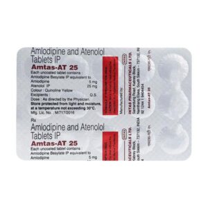 AMTAS-AT 25  TAB BETA BLOCKER CV Pharmacy