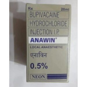 ANAWIN INJ 0.5% (LOCAL ANASTHETIC) Medicines CV Pharmacy