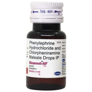 SINAREST-AF 15ML DROPS PULMONARY CV Pharmacy