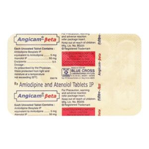 ANGICAM-BETA 5/50 TAB CALCIUM CHANNEL BLOCKERS CV Pharmacy