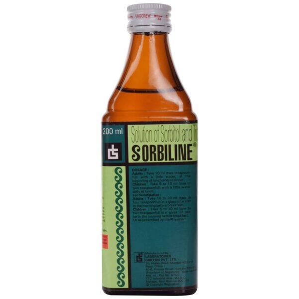 SORBILINE 200ML LIQUID Medicines CV Pharmacy