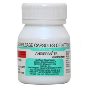 ANGISPAN-TR 2.5MG CAP 25`S Medicines CV Pharmacy