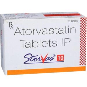 STORVAS 10MG TAB ANTIHYPERLIPIDEMICS CV Pharmacy