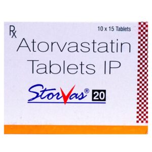 STORVAS 20MG TAB ANTIHYPERLIPIDEMICS CV Pharmacy