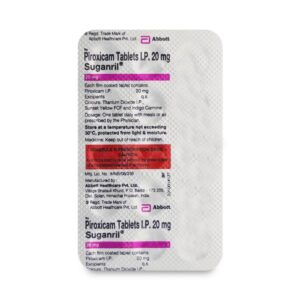 SUGANRIL 20MG TAB MUSCULO SKELETAL CV Pharmacy