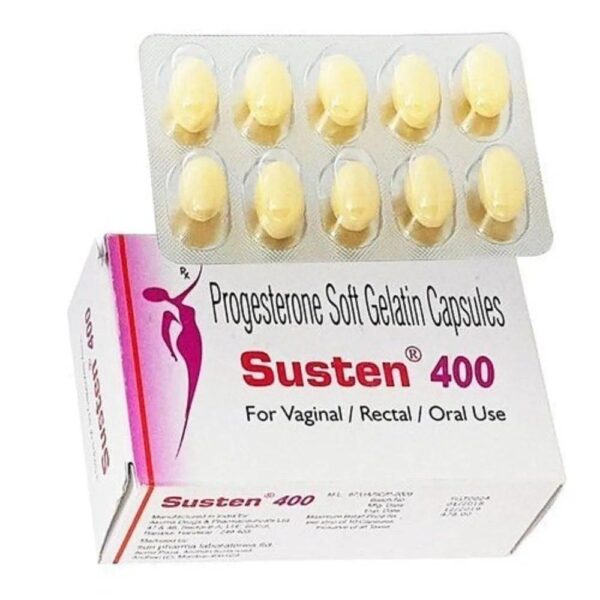 SUSTEN 400MG CAP HORMONES CV Pharmacy 2